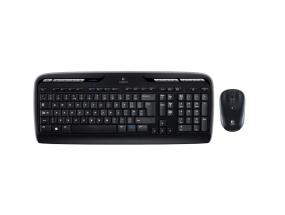 Logitech MK330 Combo Wireless Keyboard + Mouse, US INT, Black