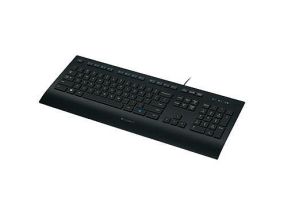 Logitech K280e Wired Keyboard, USB, US, Black