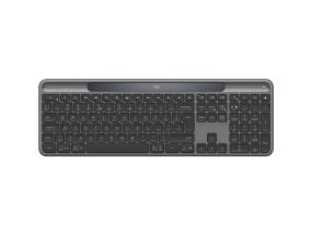 Logitech Signature Slim Solar+ K980 Wireless Keyboard, RF Wireless+Bluetooth, US Int, Graphite