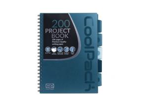 Spiral note book A5 Coolpack Blue