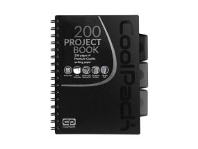 Spiral note book A5 Coolpack Black