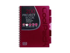 Spiral note book A4 Coolpack Red