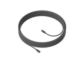 Logitech MeetUp Microphone Extension Cable, 10m, Black