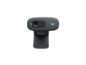 Logitech C270 HD Webcam, Dark Grey (SPEC)
