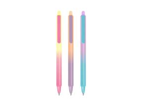 Retractable erasable pen CoolPack Gradient Light