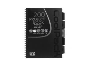 Spiral note book A4 Coolpack Black