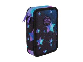Double decker school pencil case with equipment CoolPack Jumper 2 Star Night