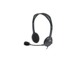 Logitech H111 Stereo Wired Headset, 3.5mm jack, Black