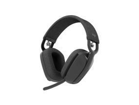 Logitech Zone Vibe 100 Headset, Wireless, Bluetooth, Graphite