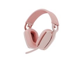 Logitech Zone Vibe 100 Wireless Headphones, Bluetooth, Rose