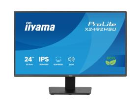 iiyama ProLite X2492HSU-B1 Monitor 24'' IPS, FHD 1920x1080, 3 ms, 300 cd/m2, 120 Hz, Black