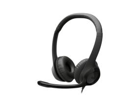 Logitech H390 Wired Headset, USB-C, Black