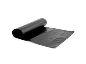 Trash Bags, 60l/10pcs, LDPE, 20 Micron, black