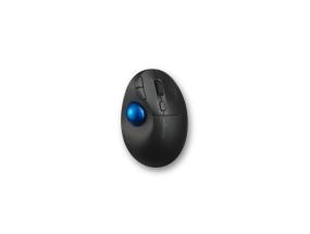 Kensington ProFit Ergo TB450 Trackball Wireless Mouse, RF Wireless + Bluetooth, 1600 DPI, Black/Blue