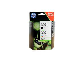 HP Ink No.302 Black + Color (X4D37AE)