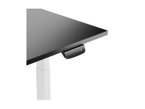 Adjustable Height Table Up Up Bjorn White, Table top M Black