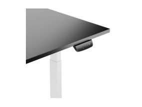 Adjustable Height Table Up Up Bjorn White, Table top L Black