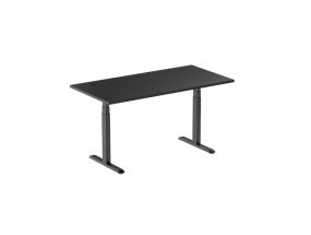 Adjustable Height Table Up Up Thor Black, Table top L Black