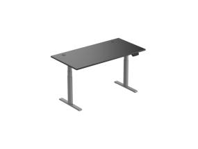 Adjustable Height Table Up Up Thor Gray, Table top L Black