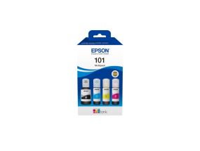 Epson 101 EcoTank (C13T03V64A) Ink Cartridge, Black, Cyan, Magenta, Yellow, Multipack 4 colours