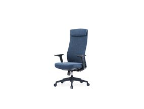 UP UP Ankara ergonomic - computer chair/office chair black, blue fabric