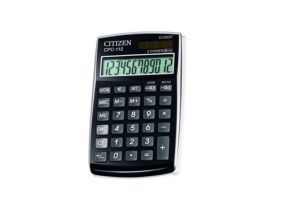 CITIZEN calculator CPC-112BKWB black