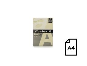 Colour paper Double A, 80g, A4, 500 sheets, Ivory