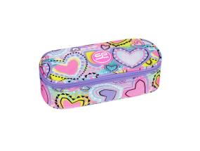 Pencil case CoolPack Campus PASTEL HEART