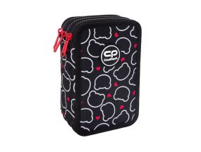 Triple decker pencil case with equipment CoolPack Jumper 3 BEAR