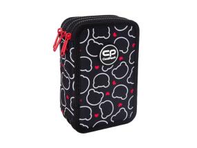 Triple decker pencil case with equipment CoolPack Jumper 3 BEAR