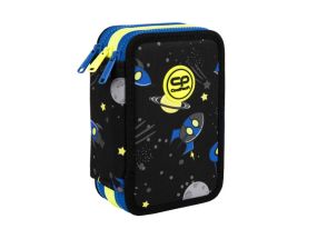 Triple decker pencil case with equipment CoolPack Jumper 3 ATLANTIS