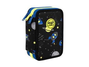 Triple decker pencil case with equipment CoolPack Jumper 3 ATLANTIS