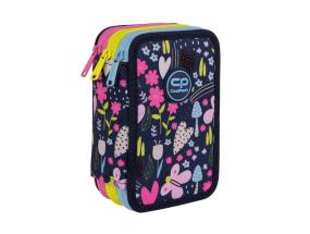 Triple decker pencil case with equipment CoolPack Jumper 3 IN THE GARDEN