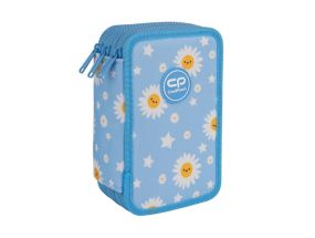 Triple decker pencil case with equipment CoolPack Jumper 3 DAISY SUN