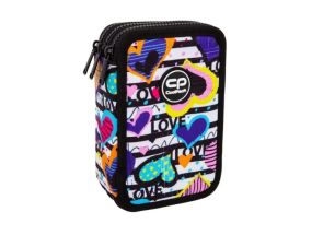 Triple decker pencil case with equipment CoolPack Jumper 3 DIARY