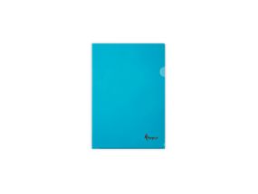 Folder L Forpus, A4, 180 microns, blue, plastic