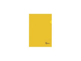 Folder L Forpus, A4, 180 microns, yellow, plastic