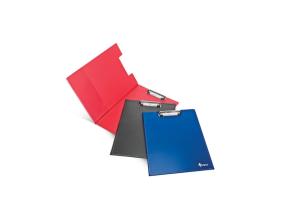 Clip pad Forpus, foldable, A4, Red