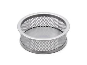 Box detail Forpus, silver, perforated metal 1005-011