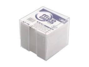 Notes Forpus, 9x9 cm, white, Not glued, with cover (800)  0716-005