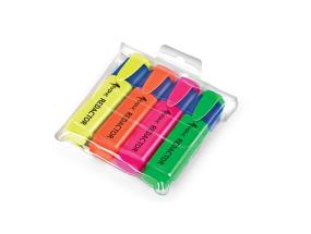 Textmarker set Forpus Redactor, 2-5 mm, 4 Colors