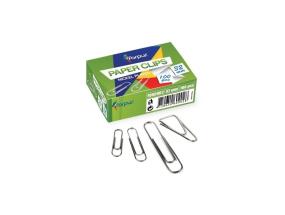 Clips Forpus, white metal, 32mm circular (100) 1104-002