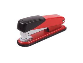Stapler Forpus, red, up to 15 sheets, staples 24/6, 26/6, metal 1102-010
