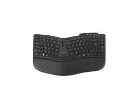 Kensington Pro Fit Ergo KB675 EQ TKL Wireless Keyboard, RF Wireless + BT, US Int, Black