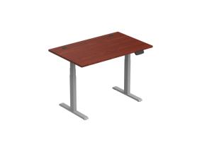 Adjustable Height Table Up Up Thor Gray, Table top M Dark Walnut