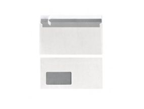 Envelope with box (45x90 mm), left, bottom, C5, 162x229 mm, 80 g, white 1 pcs. 0721-112