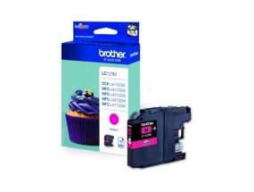 Brother LC123 (LC123M) Ink Cartridge, Magenta