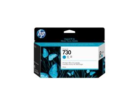 HP 730 (P2V62A) Ink Cartridge, Cyan