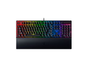 Razer Blackwidow V3 Wired Gaming keyboard, RGB LED, USB, US, Green Switch, Black