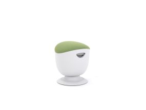 UP UP Seul ergonomic chair white, D42 green fabric